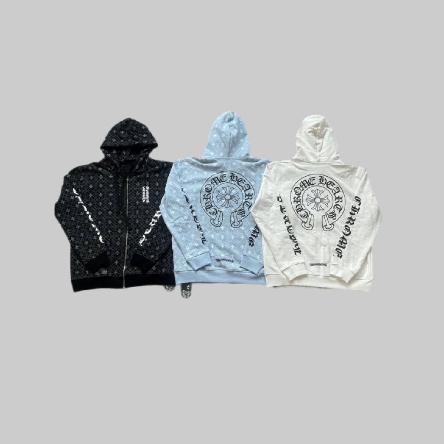 Pack 3 Hoodie Chrome